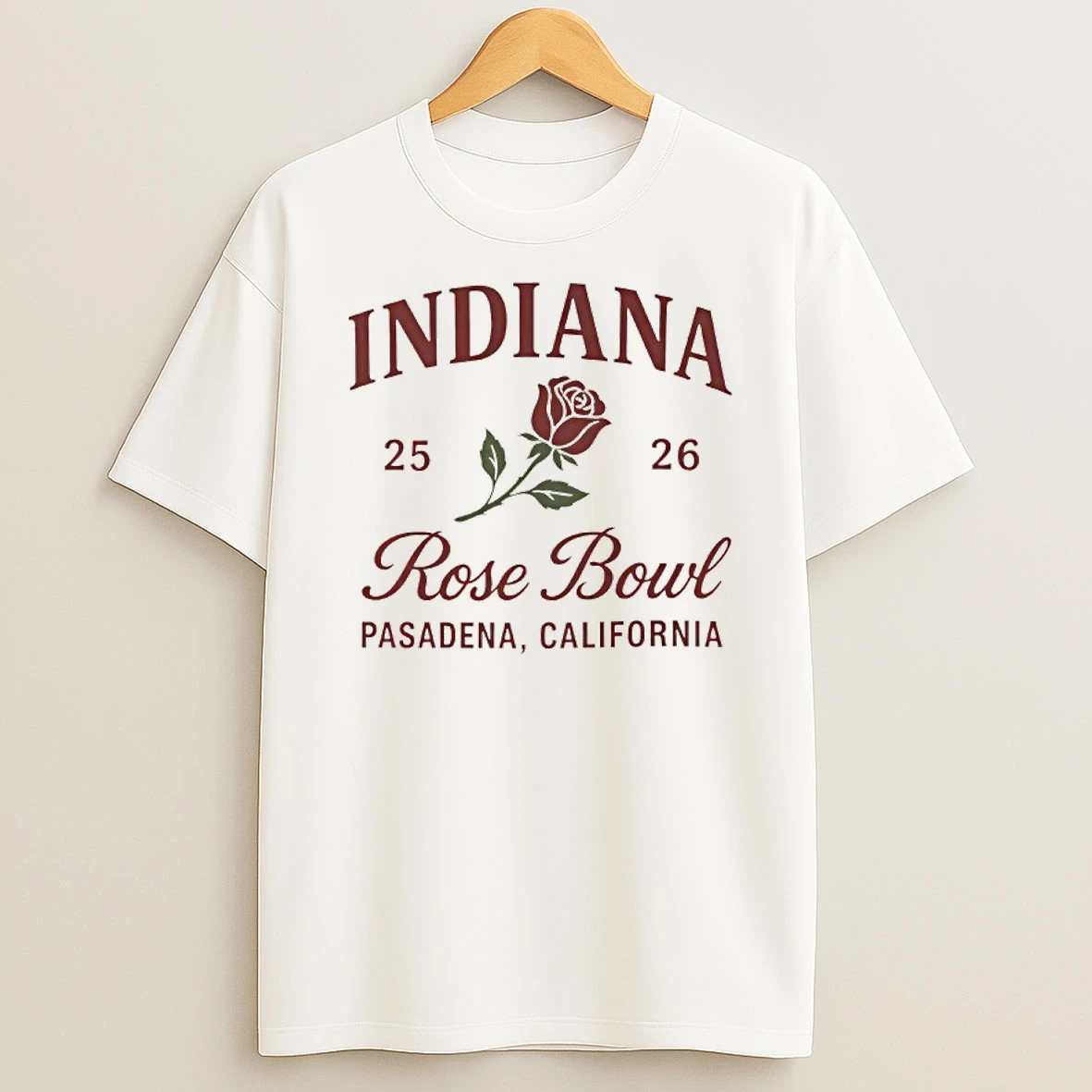 Indiana Hoosiers Rose Bowl Game 2026 Pasadena California T Shirt