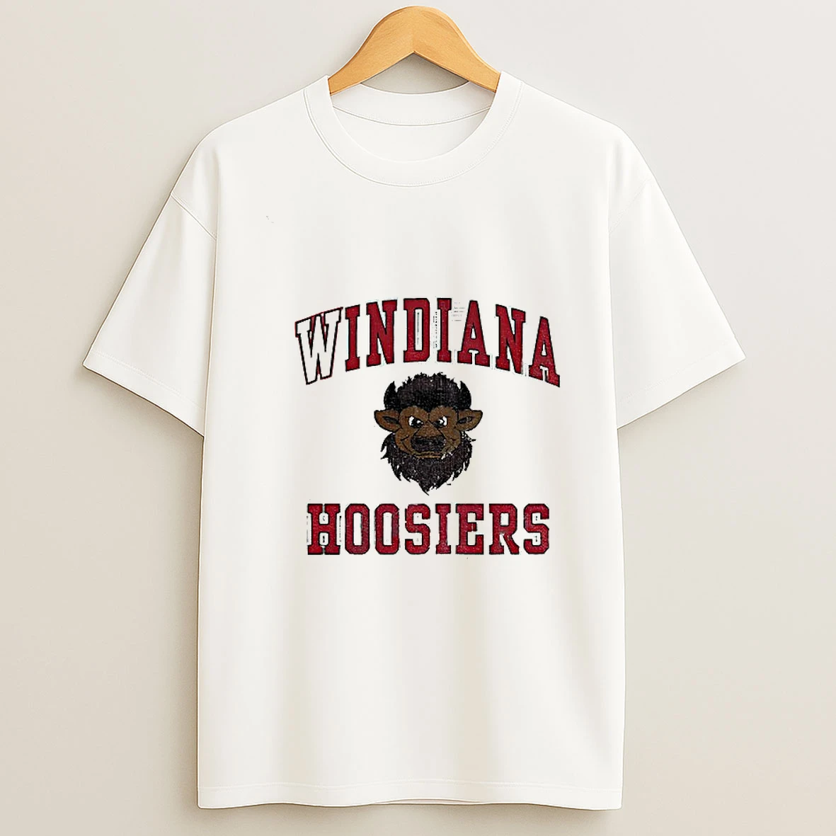 Indiana Hoosiers Windiana Hoosier The Bison Nfl Football 2025 T Shirt
