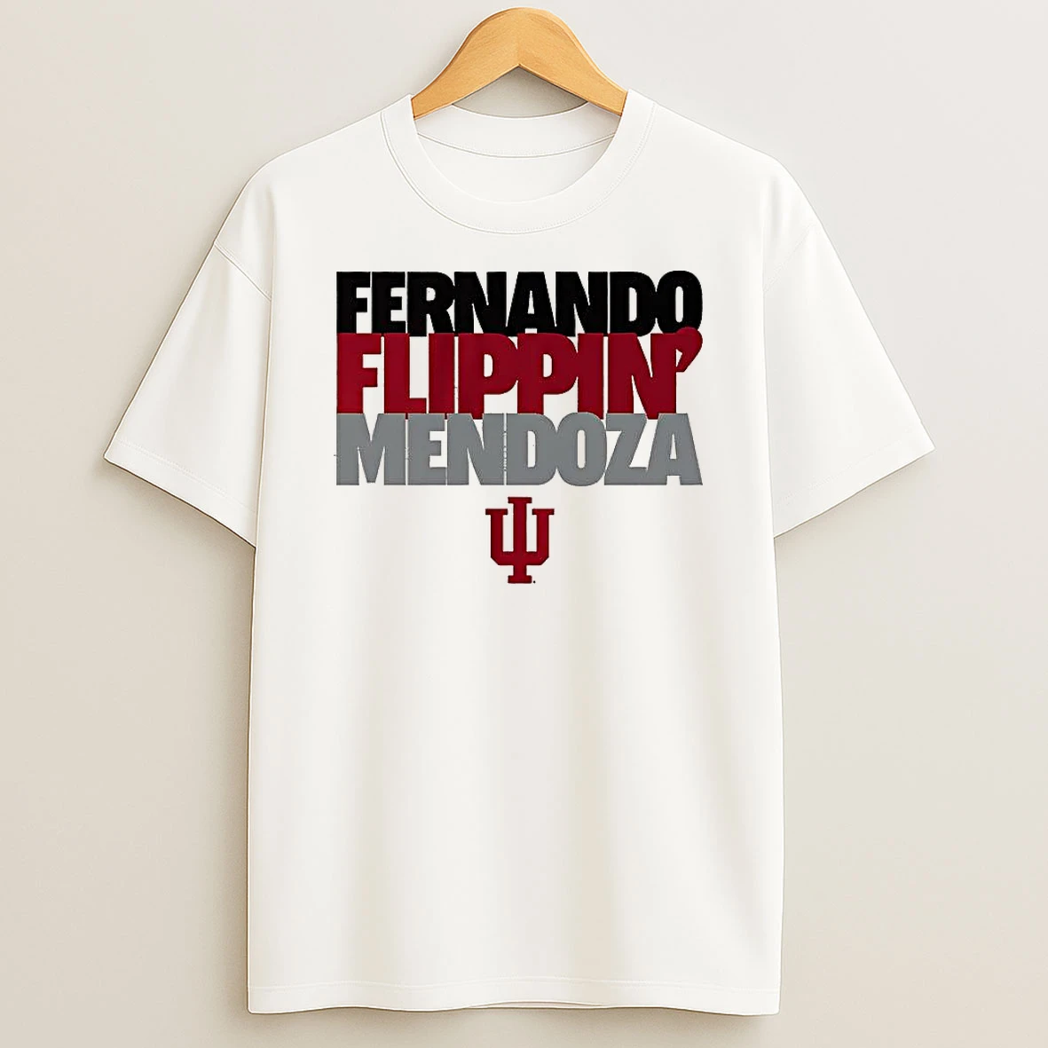 Indiana Hoosiers Football Fernando Flippin Mendoza Player Of The Year T Shirt