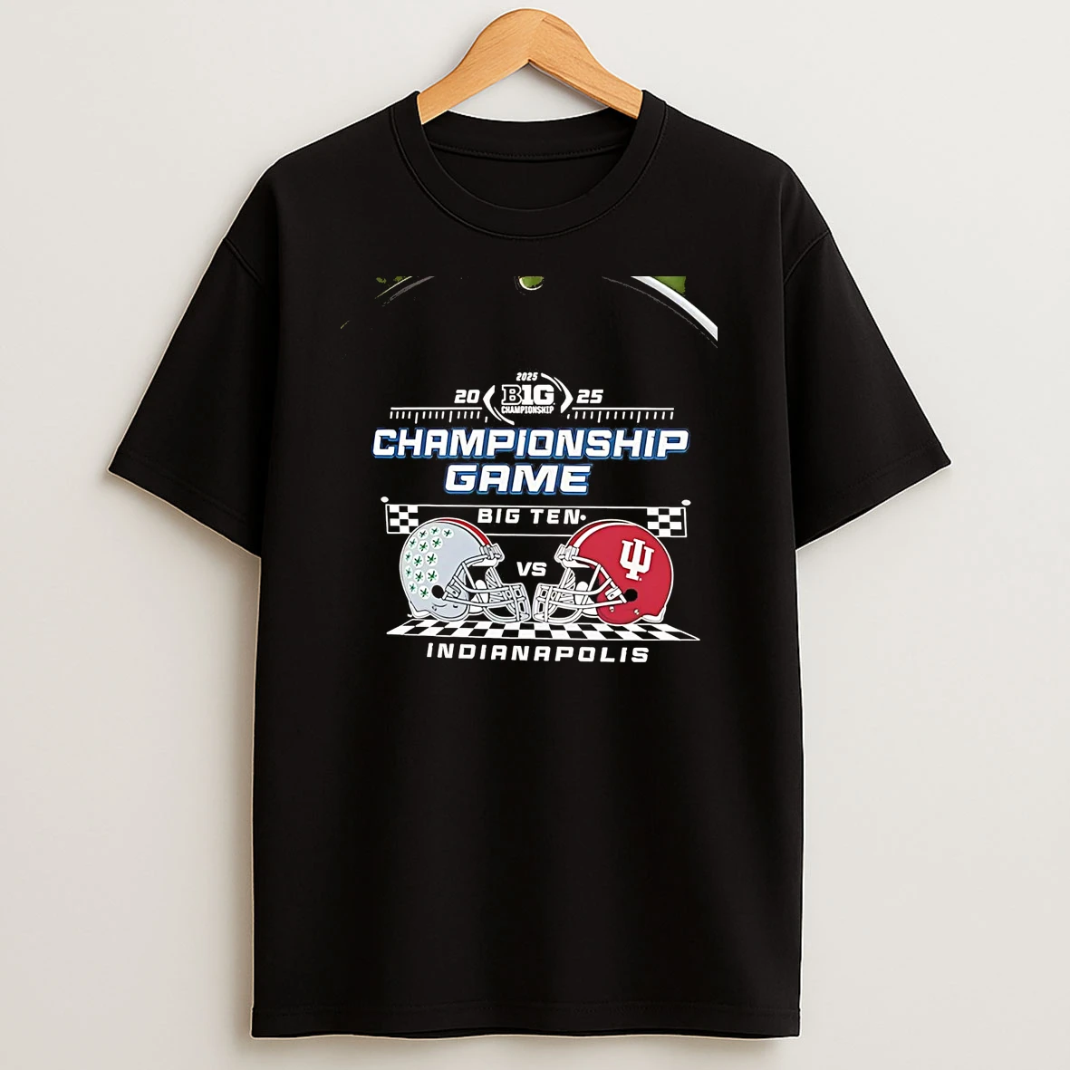 Indiana Hoosiers Vs Ohio State Buckeyes 2025 Big 10 Championship Game Chriast T Shirt