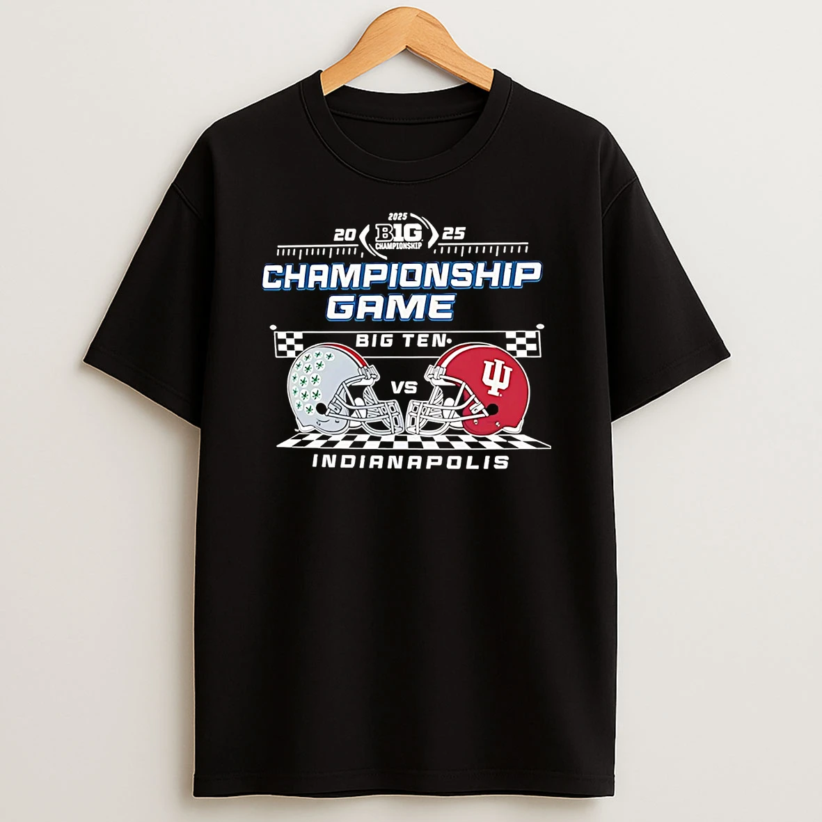 Indiana Hoosiers Vs Ohio State Buckeyes Big 10 Championship Game 2025 T Shirt
