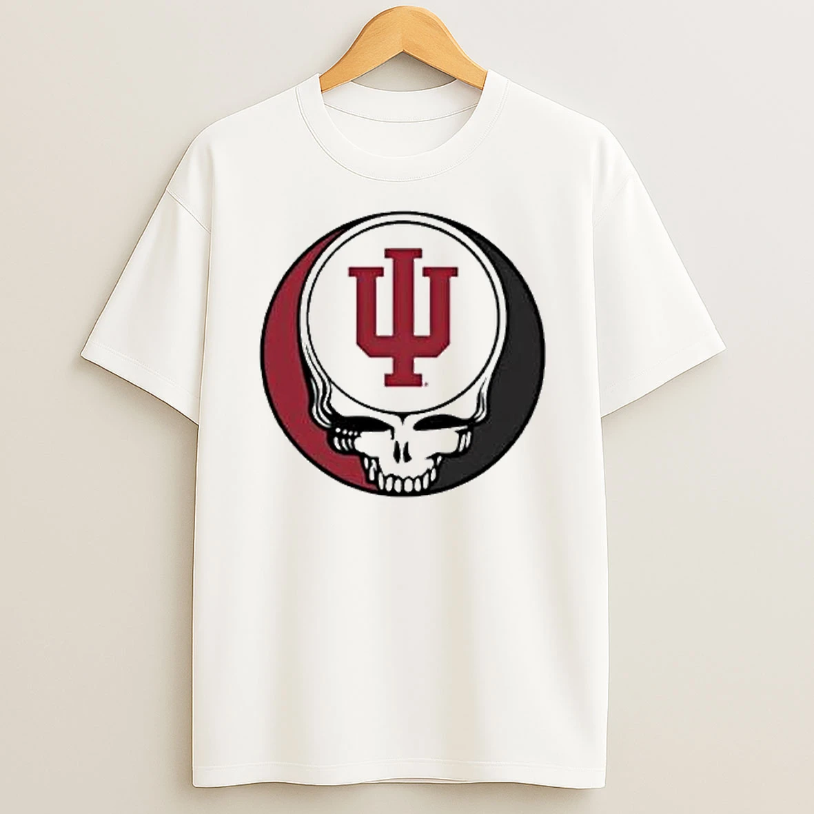 Indiana X Grateful Dead Steal Your Face T Shirt