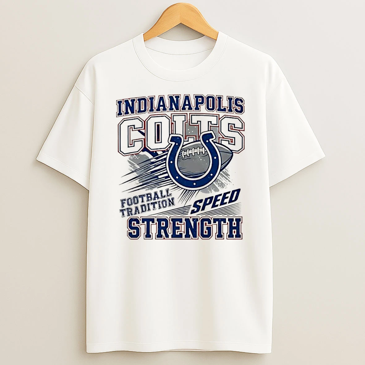 Indianapolis Colts Football Tradition Speed And Strength T Shirt