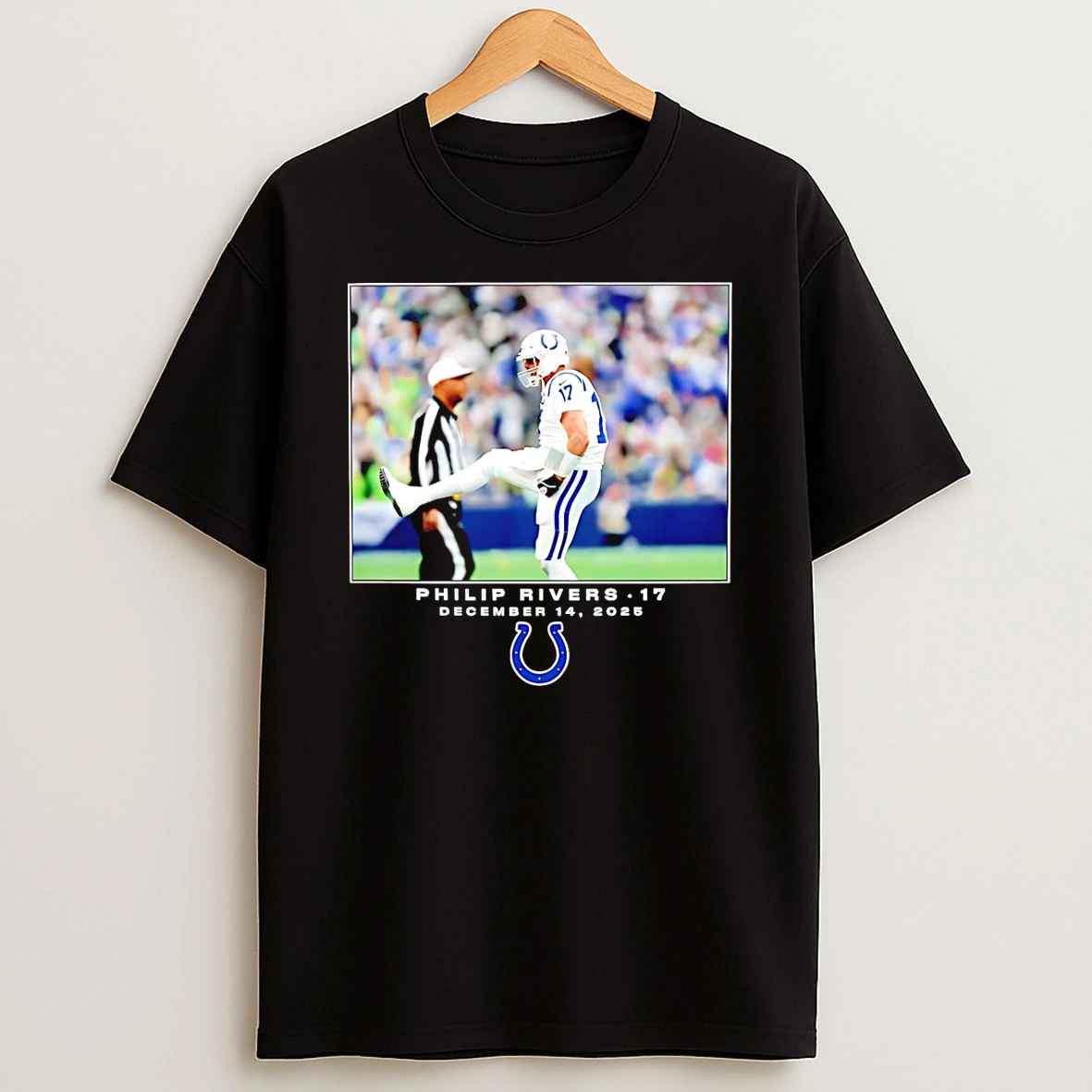 Indianapolis Colts Philip Rivers 2025 Nfl Flash Features Week 15 T Shirt