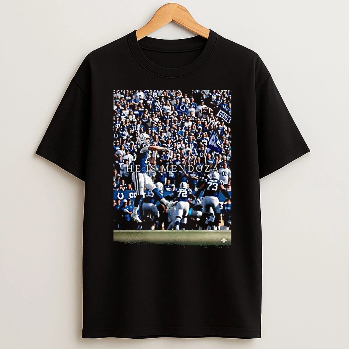 Indianapolis Colts He Is Mendoza T Shirt