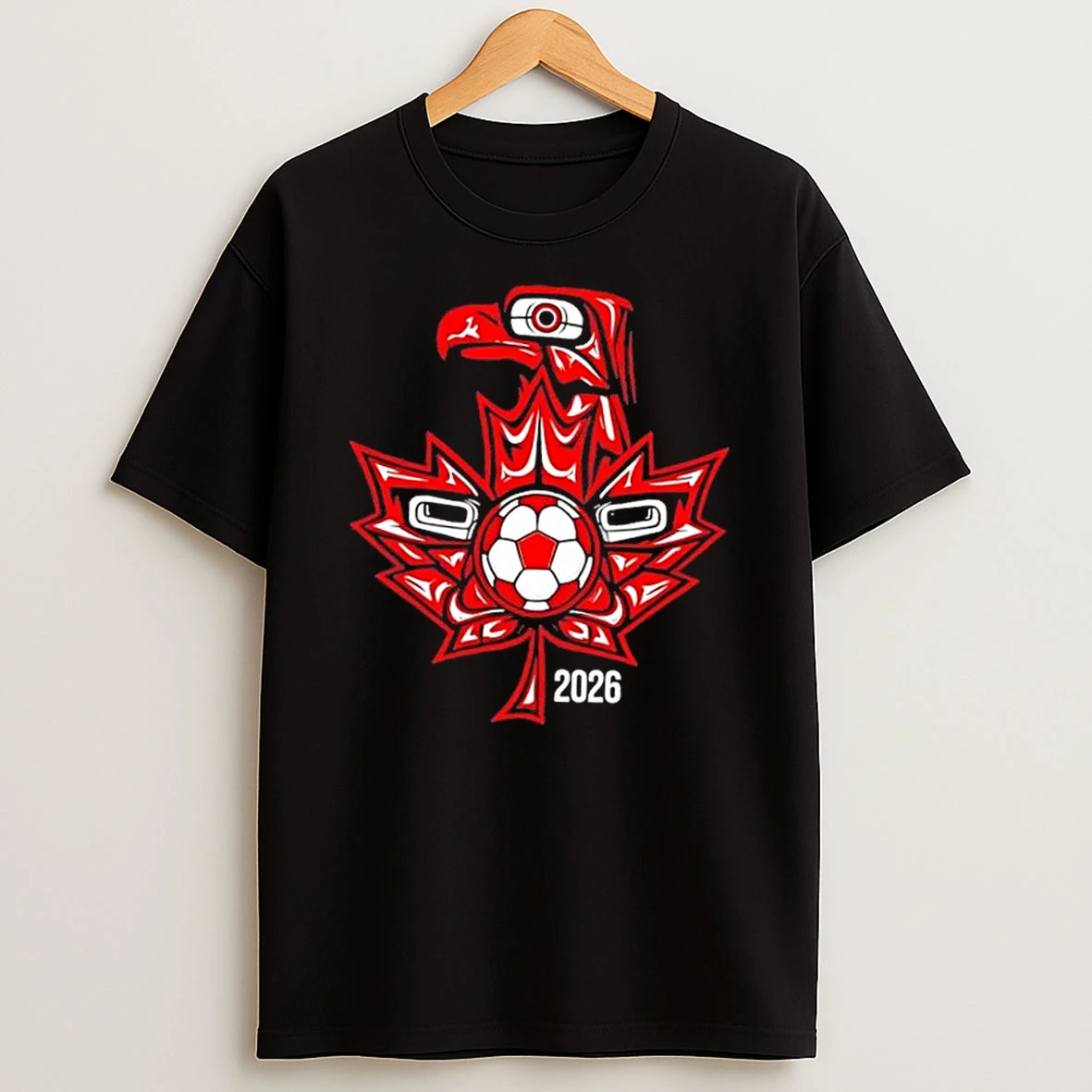 Indigenous Eagle Canada Soccer 2026 T Shirt