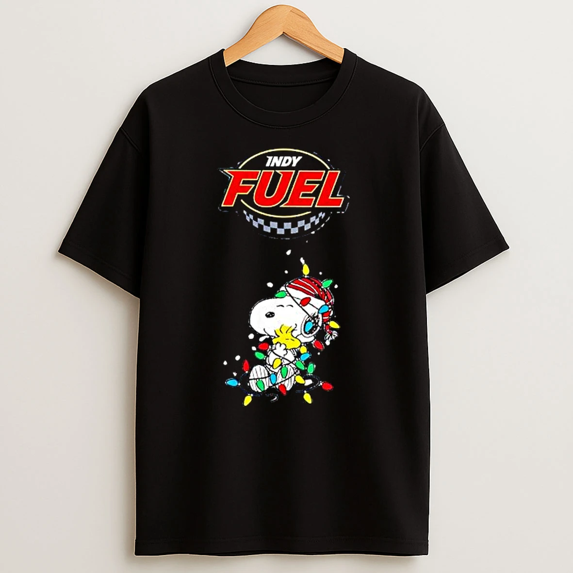 Indy Fluel Peanuts Christmas Night 2025 Special Holiday T Shirt