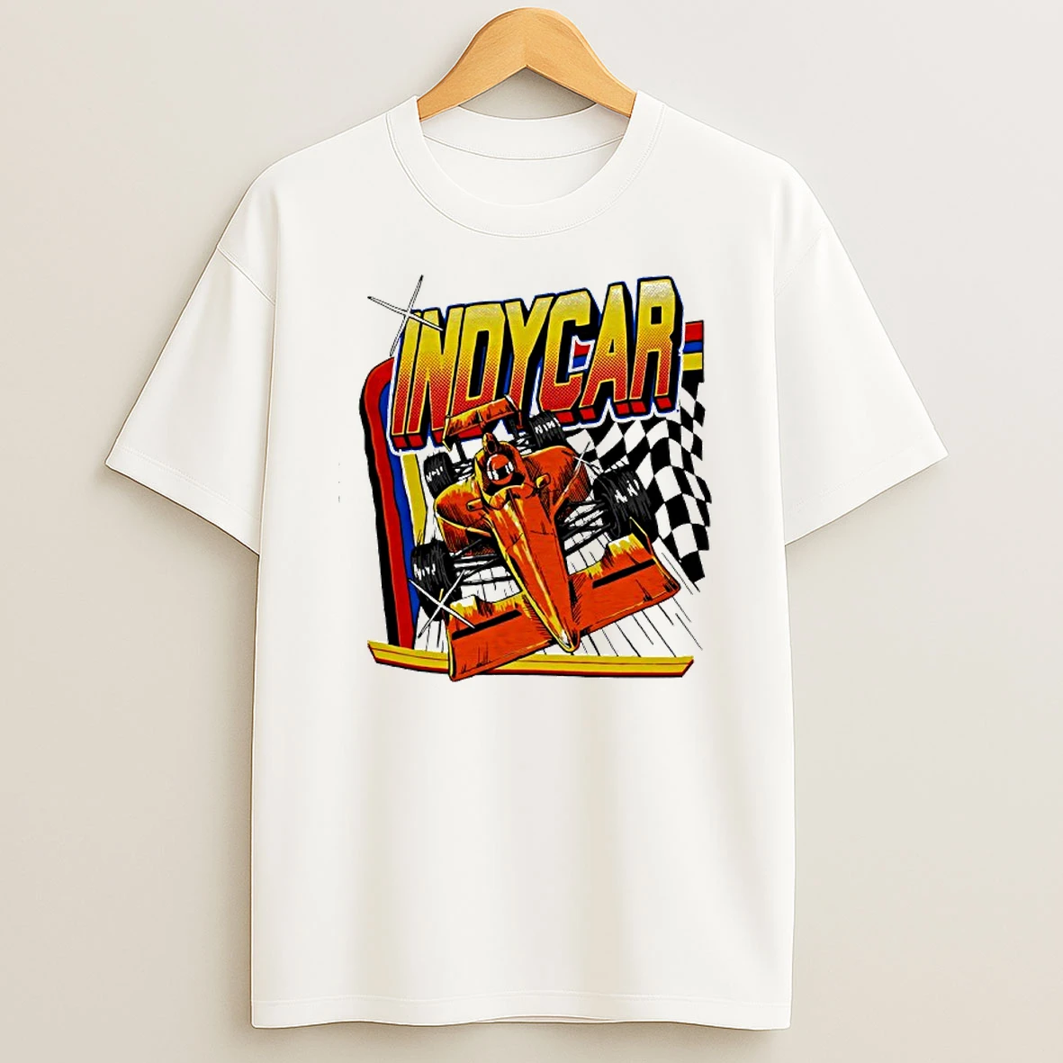Indycar Orange Homage T Shirt