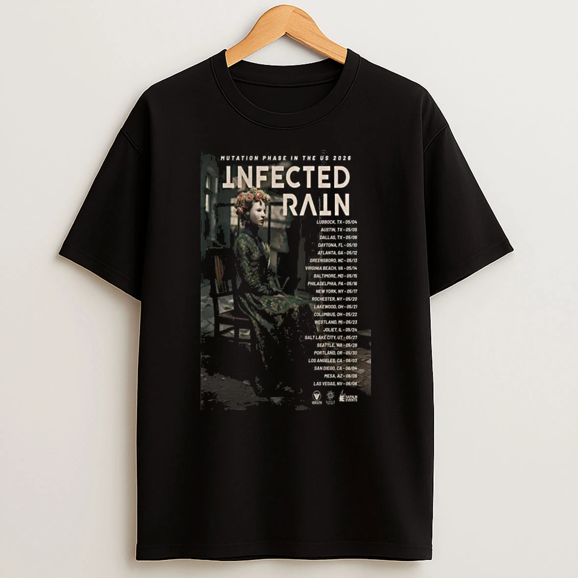 Infected Rain Mutation Phase In The Us 2026 T Shirt