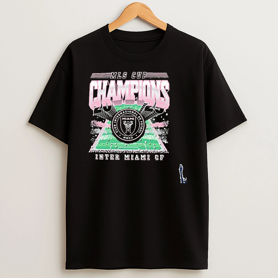 Inter Miami Cf 2025 Mls Cup Champions Vintage Field T Shirt