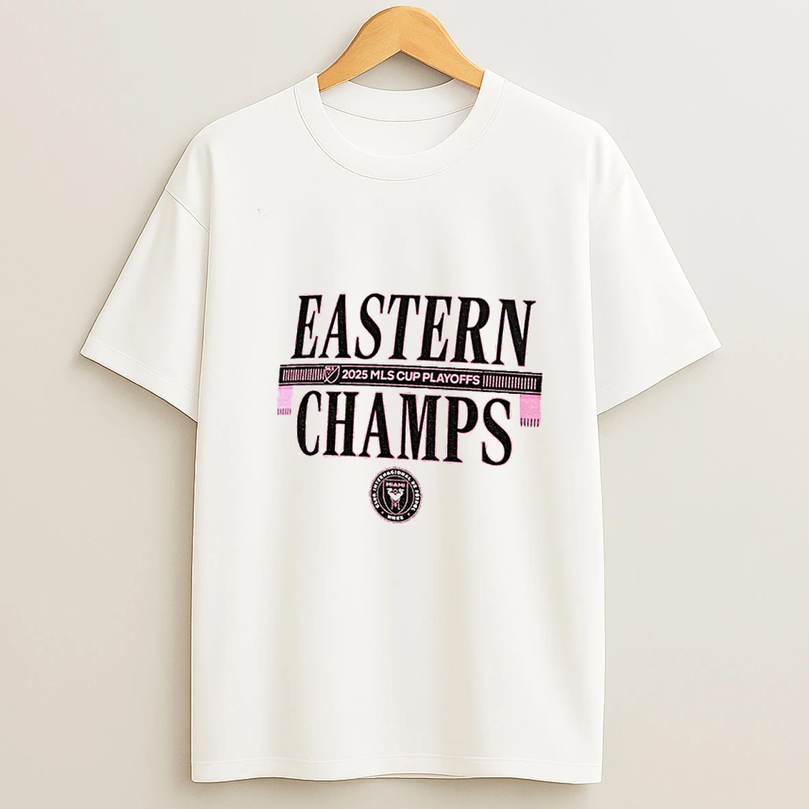 Inter Miami Cf 2025 Mls Eastern Conference Champions T Shirt