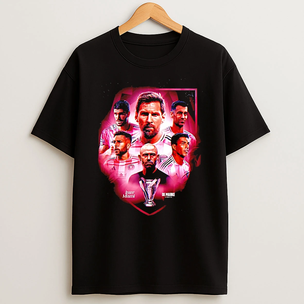 Inter Miami Cf De Marke 2026 Mls Cup Champions Graphic T Shirt
