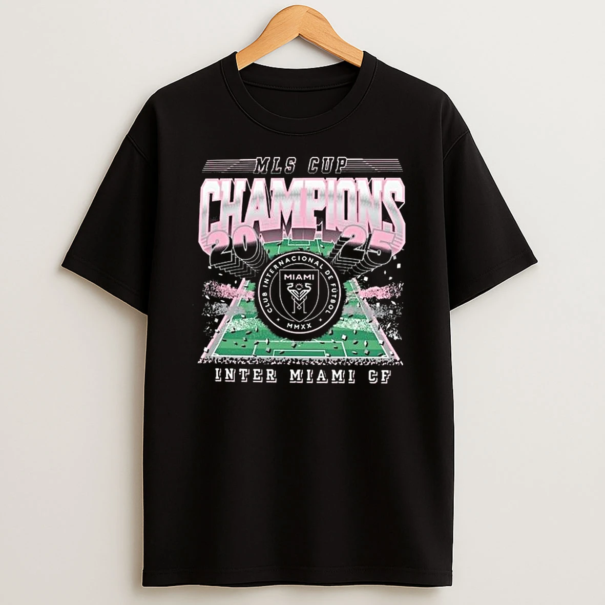 Inter Miami Cf 2025 Mls Cup Champions Franklin T Shirt