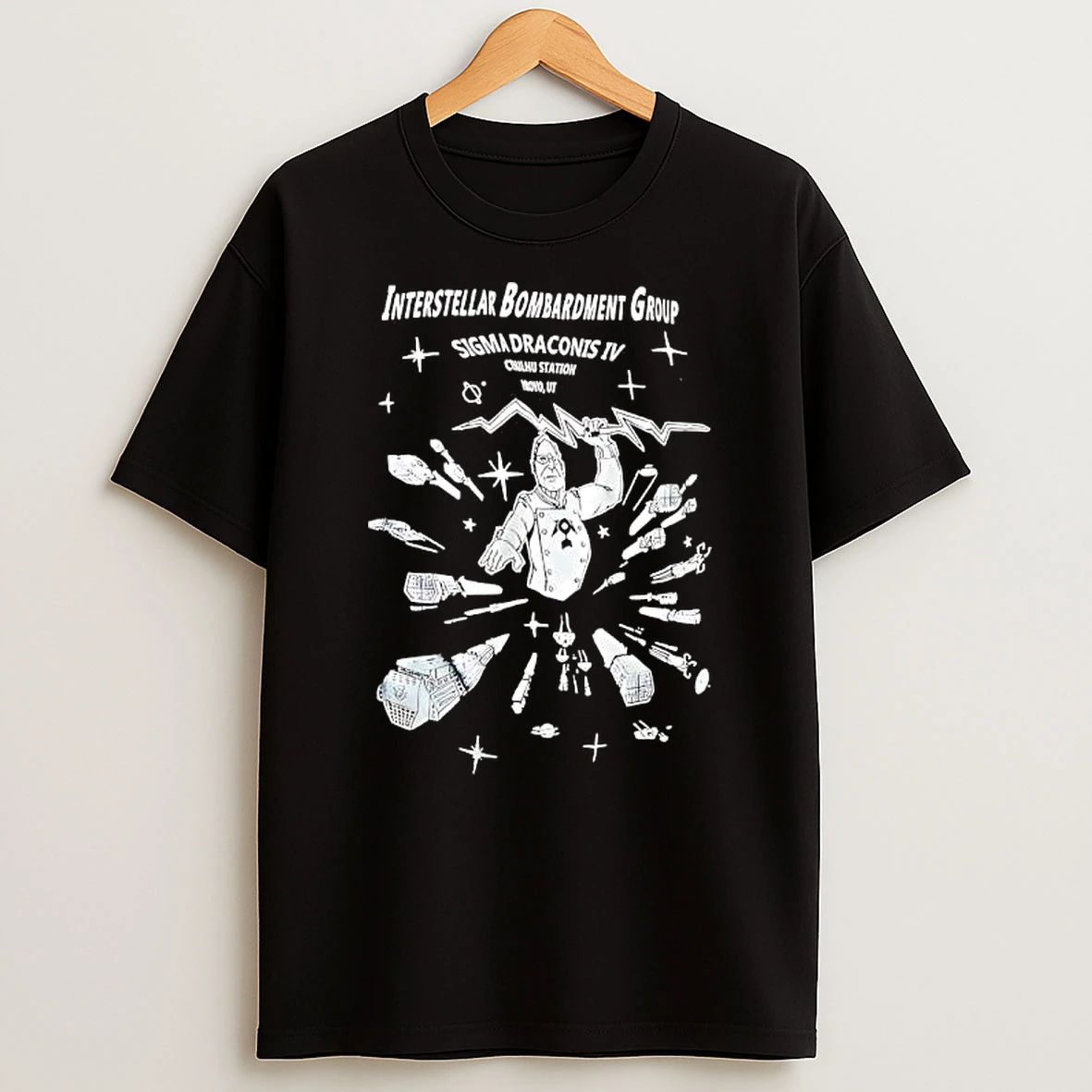 Interstellar Bombardment Group Sigma Draconis Iv T Shirt