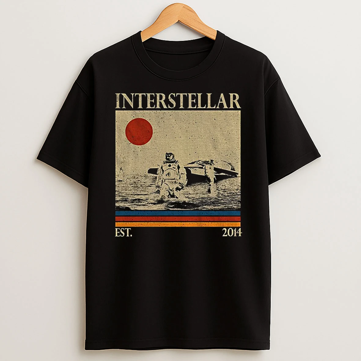 Interstellar Movie Est 2014 Vintage T Shirt