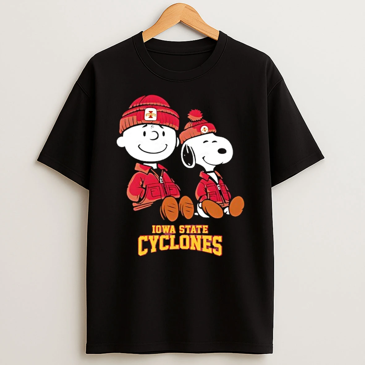 Iowa State Cyclones X Snoopy And Charlie Brown T Shirt