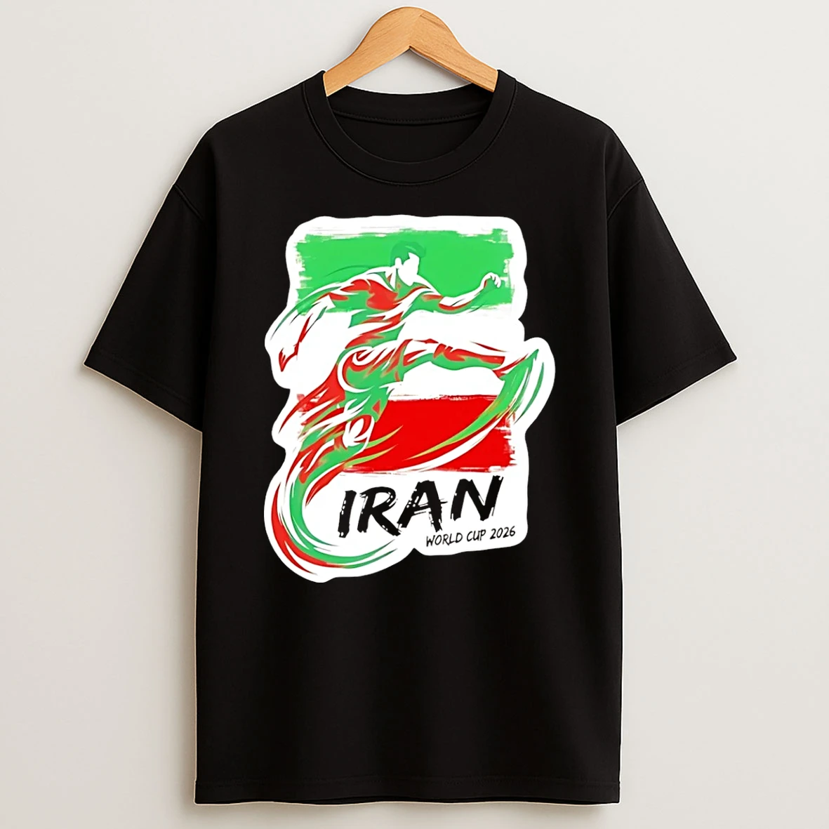 Iran World Cup 2026 Football Player T Shirt
