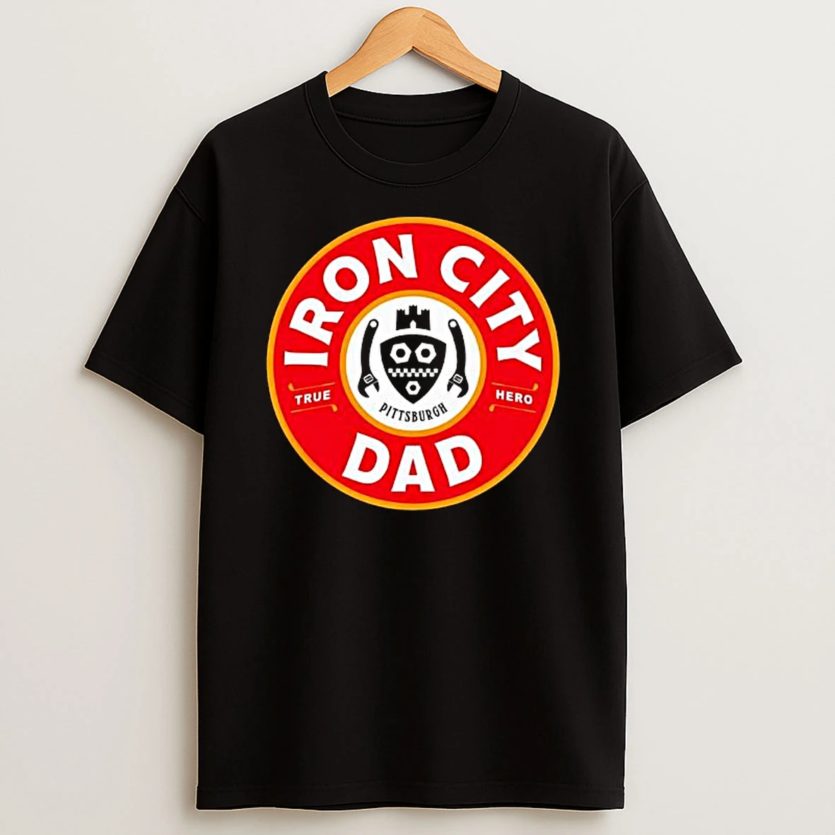 Iron City Dad True Hero T Shirt