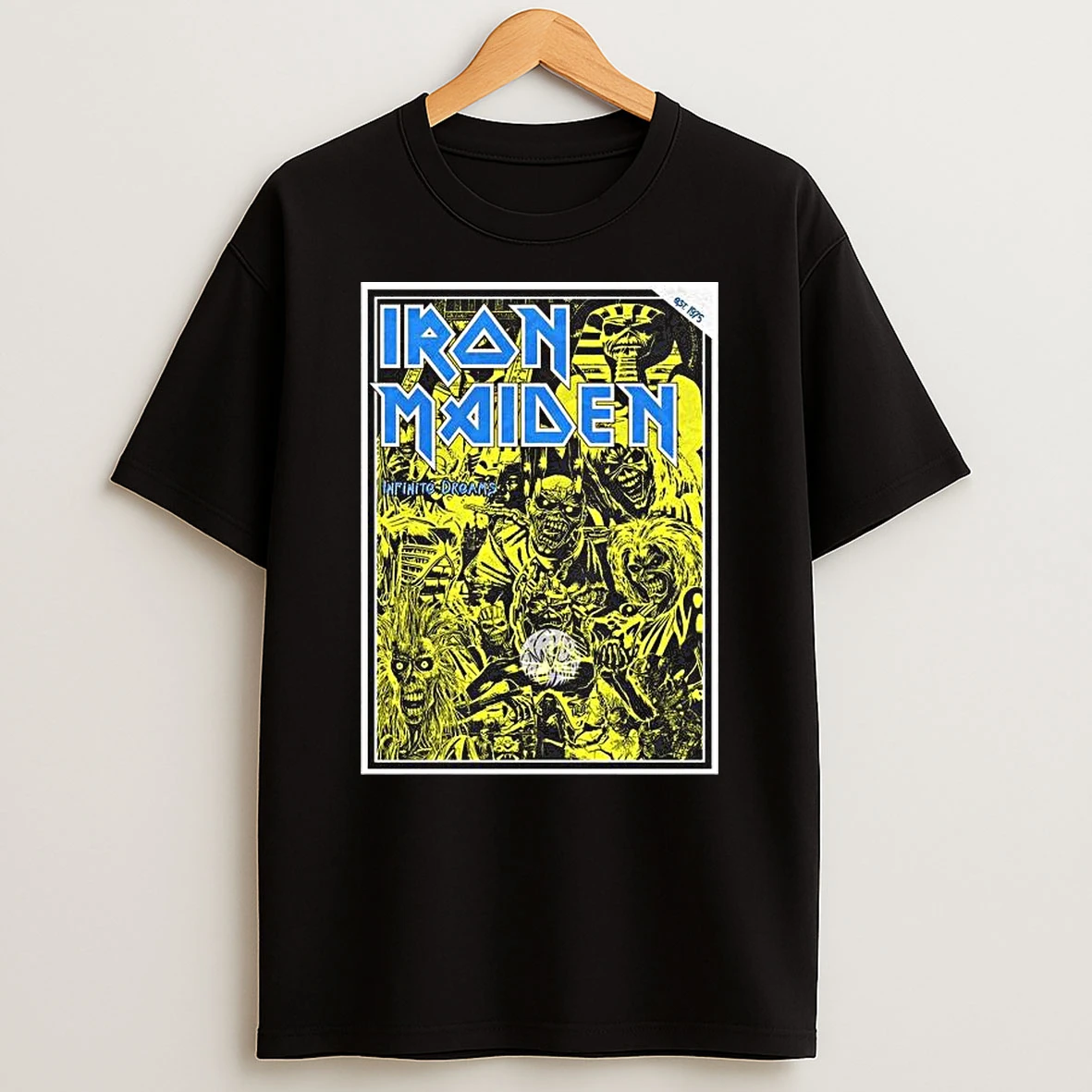 Iron Maid Infinite Dreams Est 1975 50th Anniversary T Shirt