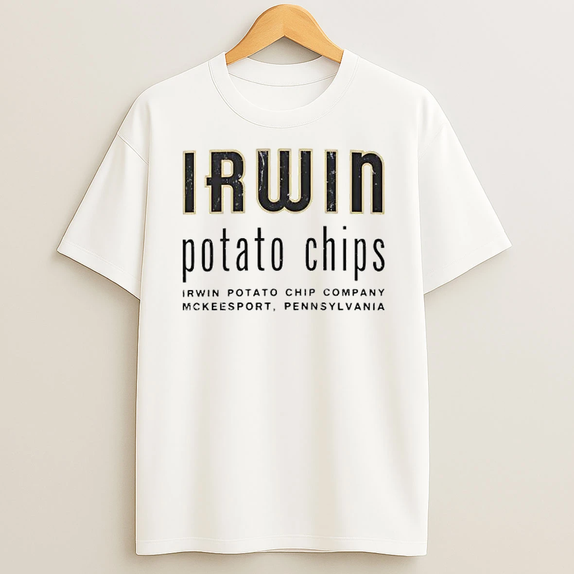 Irwin Potato Chips Company Mckeesports Pa T Shirt