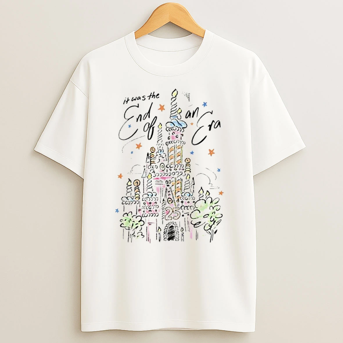 It Was The End Of An Era Castle T Shirt