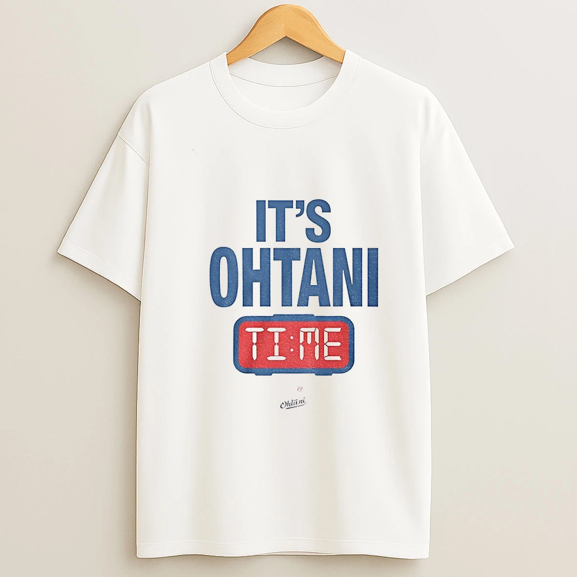 Its Ohtani Time Shohei Ohtani Los Angeles Dodgers Mlb Baseball 2025 T Shirt