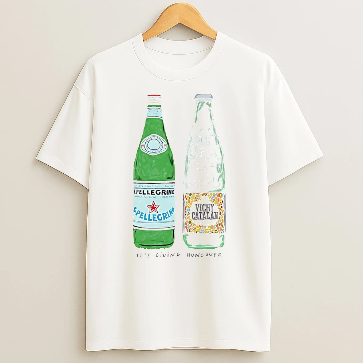 Its Giving Hungover Circle T Shirt