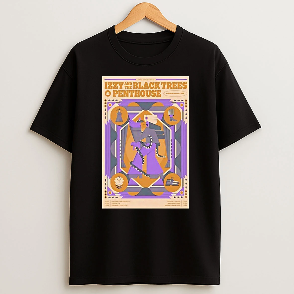 Izzy And The Black Trees And Penthouse Tour March 2025 T Shirt