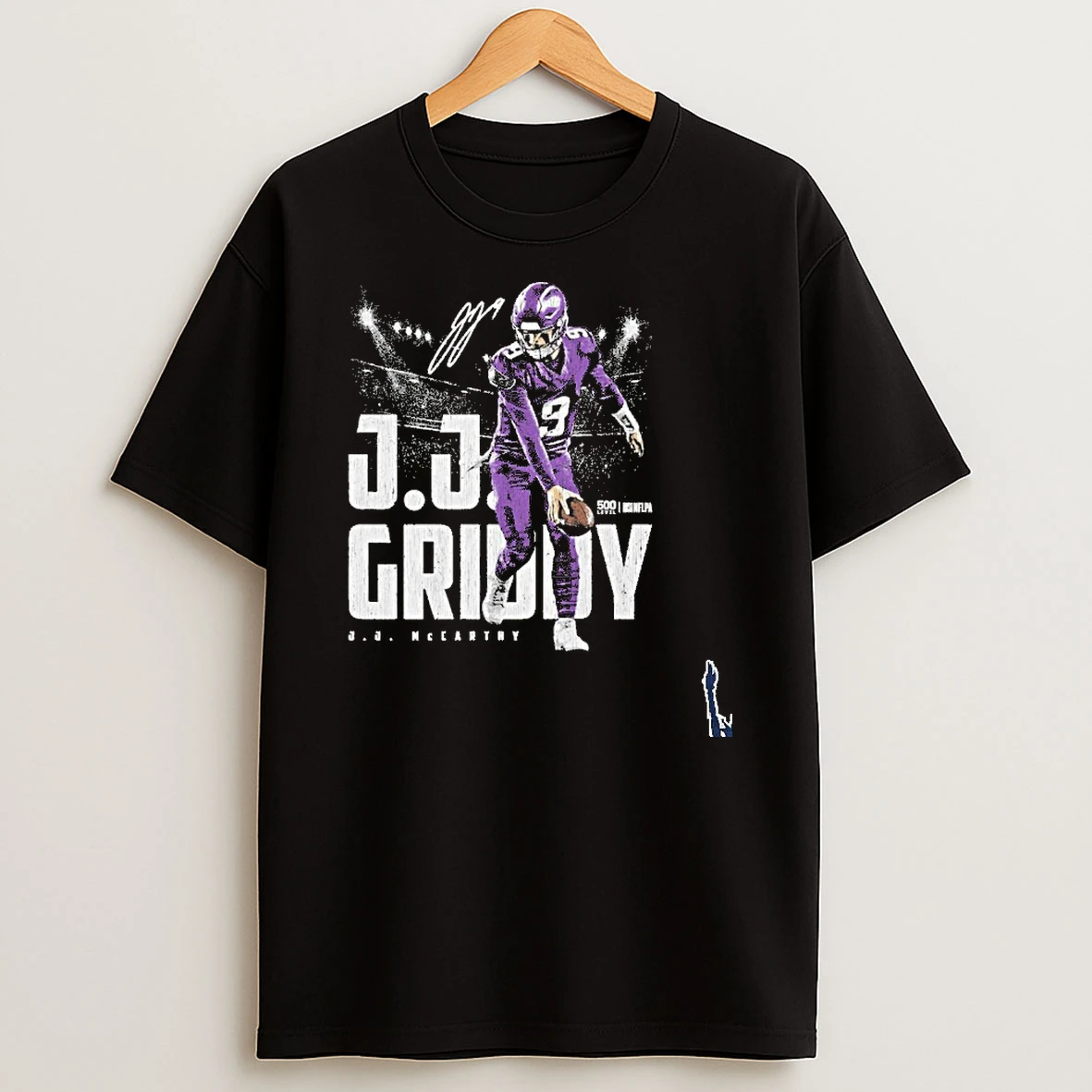 J J Mccarthy Minnesota Vikings Griddy T Shirt