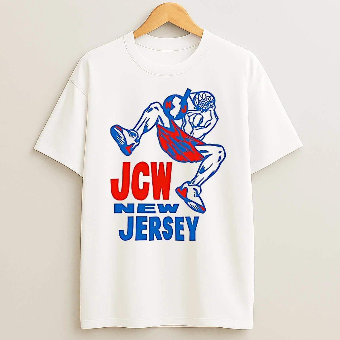 Jcw New Jersey Dunk Basketball T Shirt
