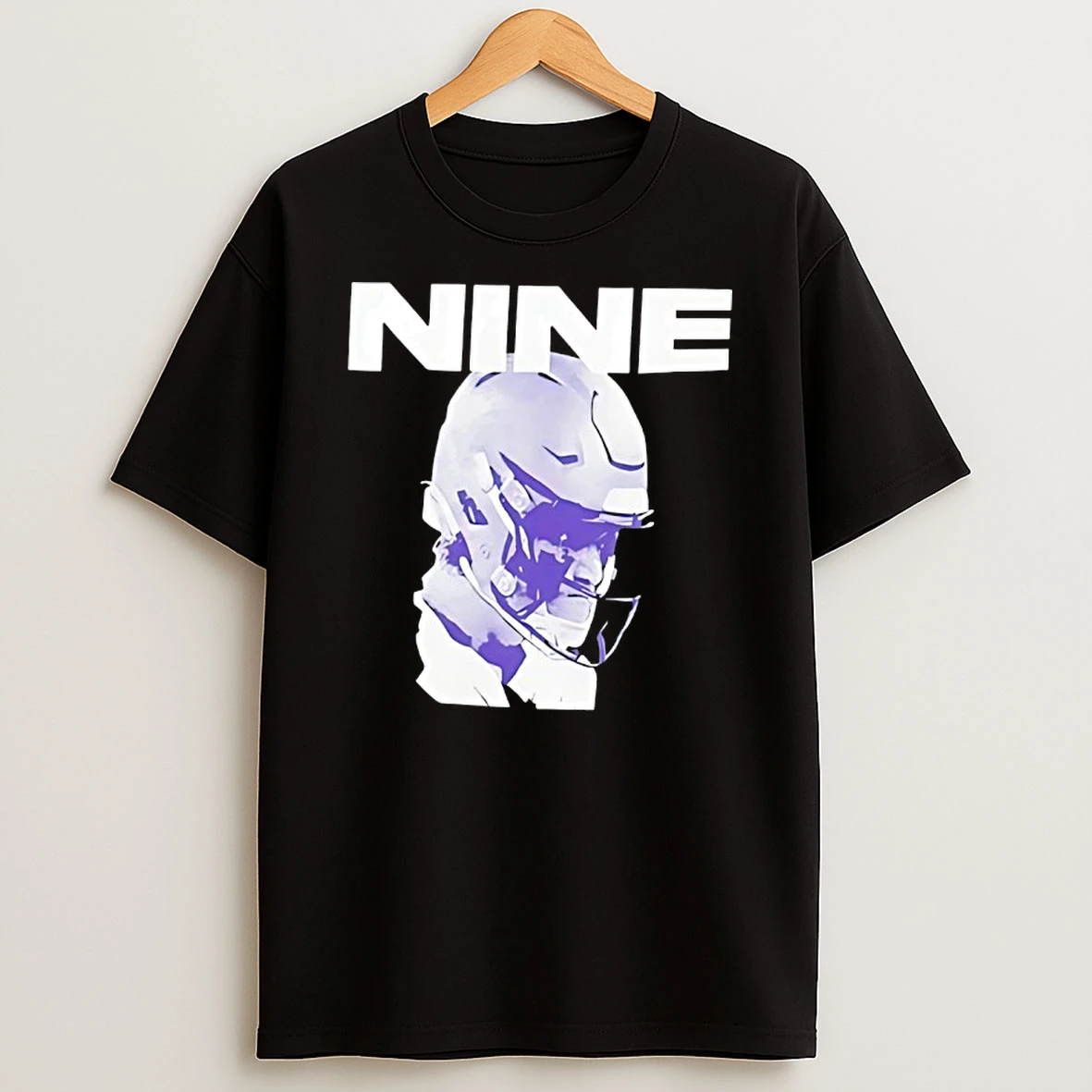 Jj Mccarthy Big Head Minnesota Vikings Nine T Shirt
