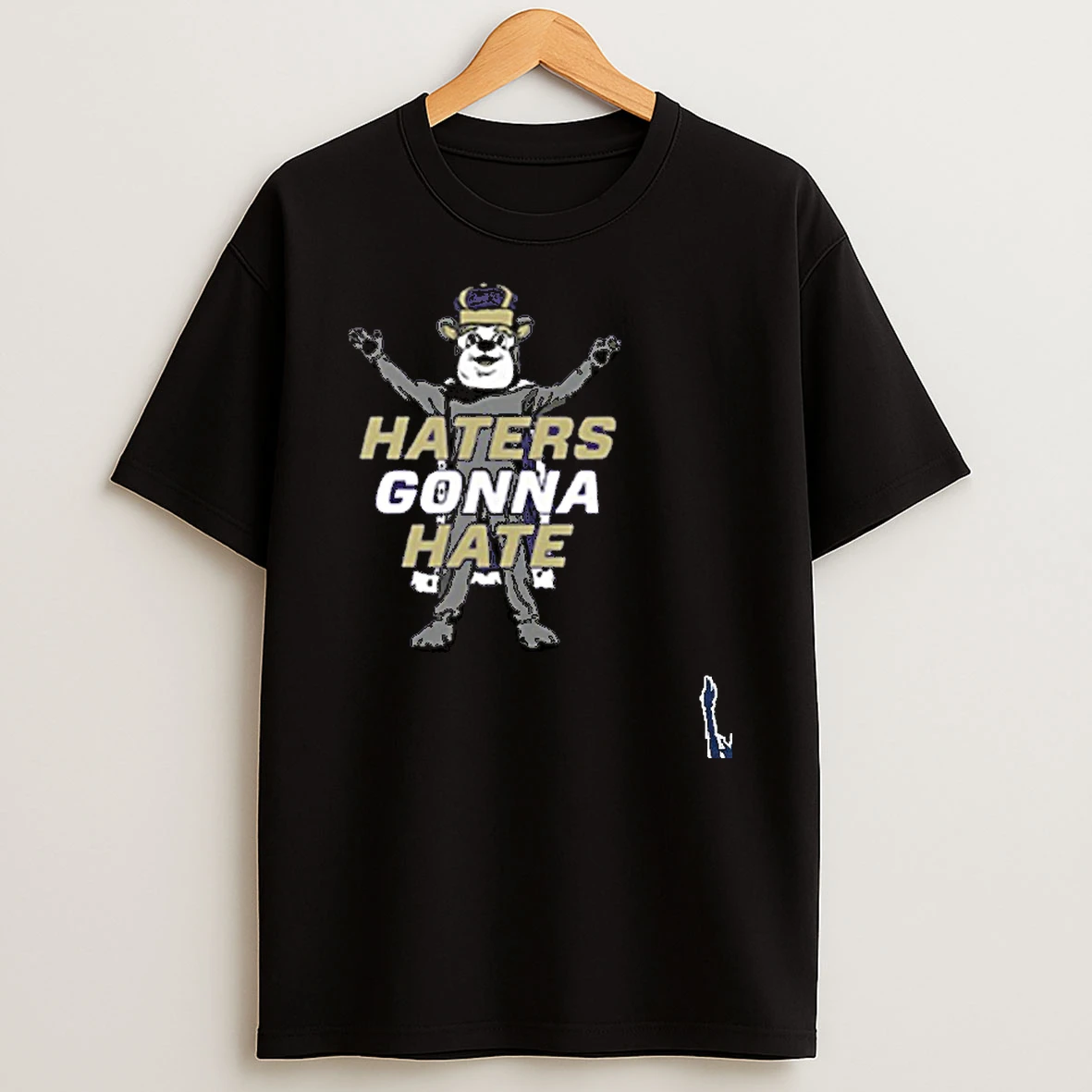 Jmu Duke Dog Mascot Haters Gonna Hate T Shirt