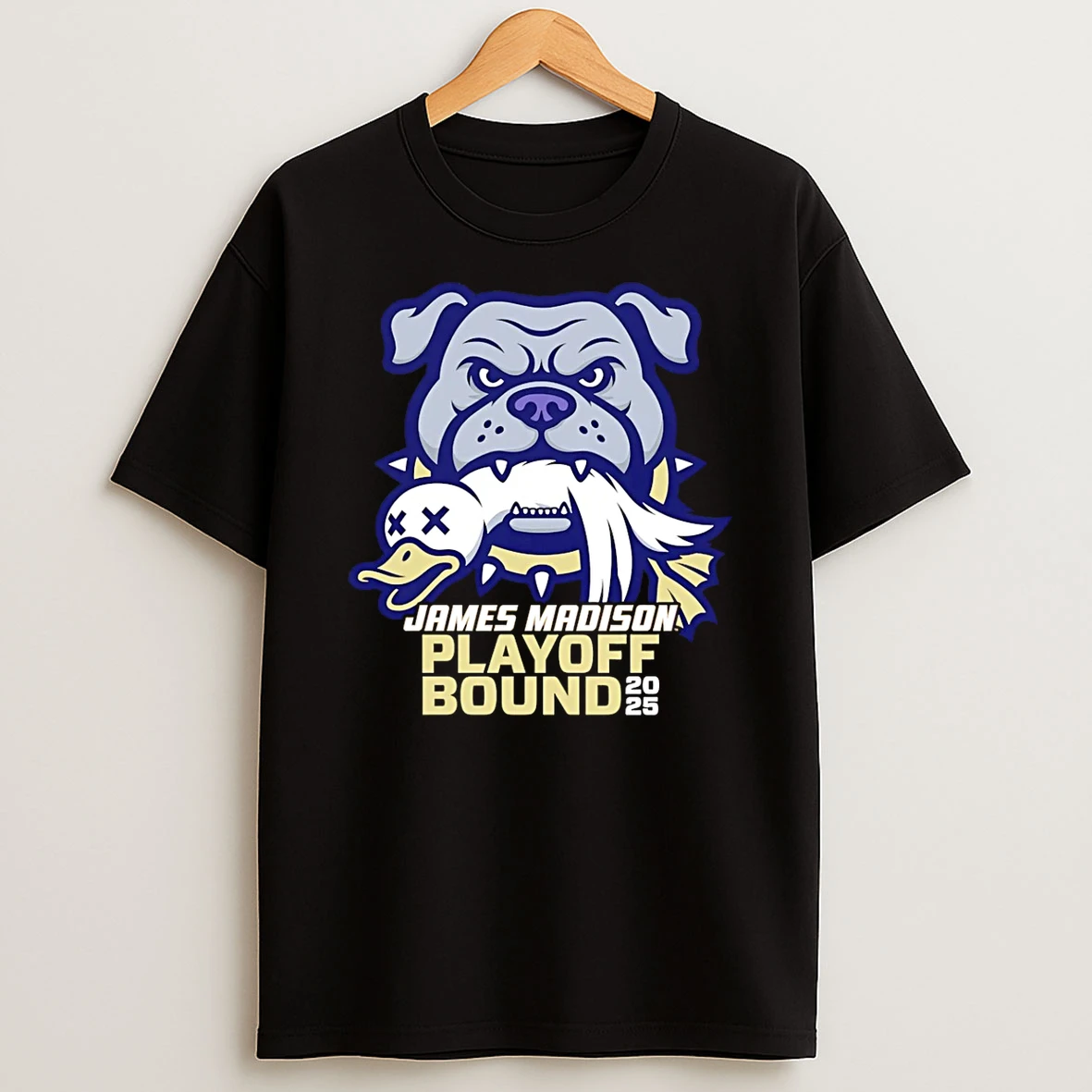 Jmu Dukes 2025 26 Cfp Playoff Bound Mascot Classic T Shirt