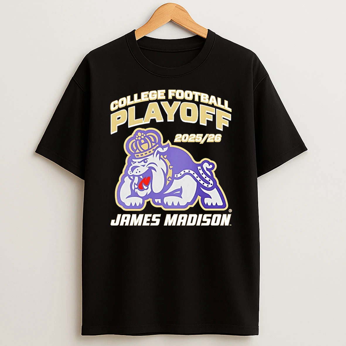 Jmu Dukes 2025 26 College Football Playoff Mascot Classic T Shirt