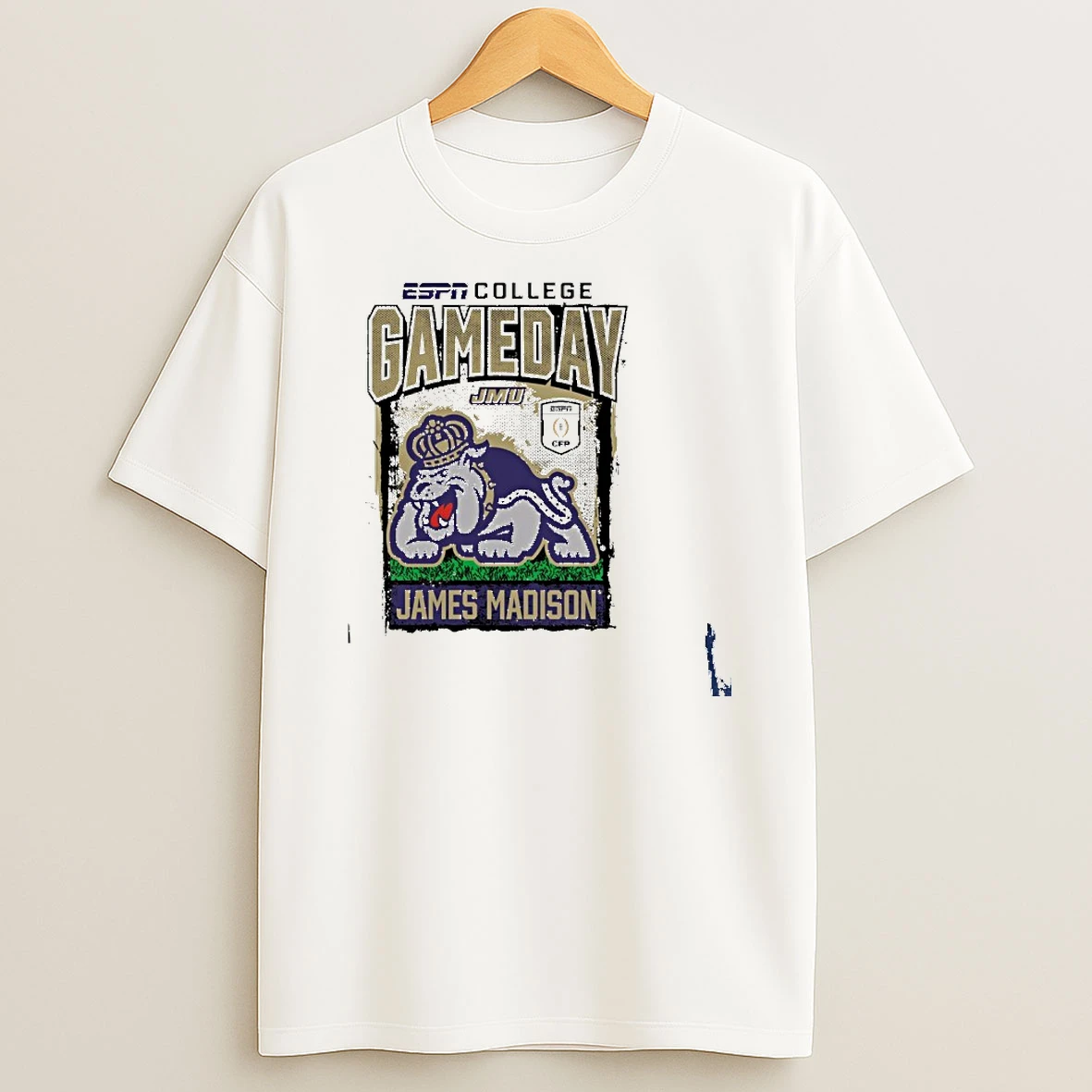 Jmu Dukes Cfp Gameday 1st Round Mascot James Madison T Shirt