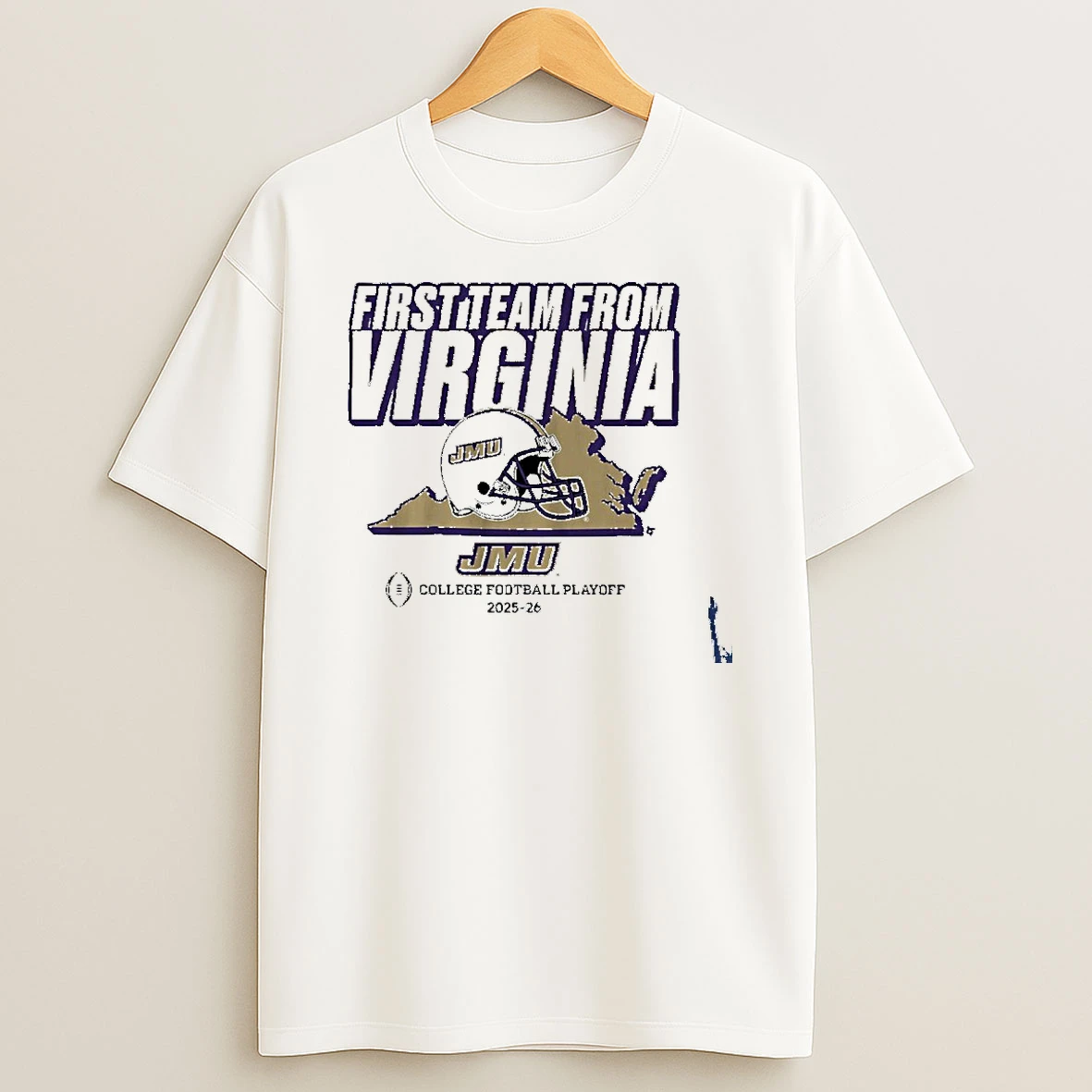 Jmu Football Cfps First Team From Virginia T Shirt