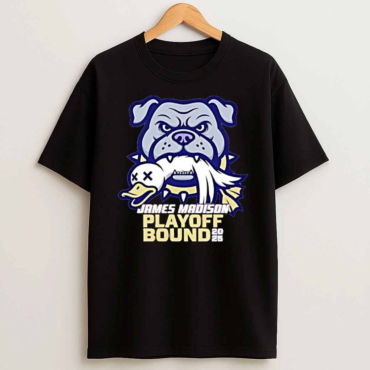 Jmu Football James Madison Playoff Bound 2025 T Shirt