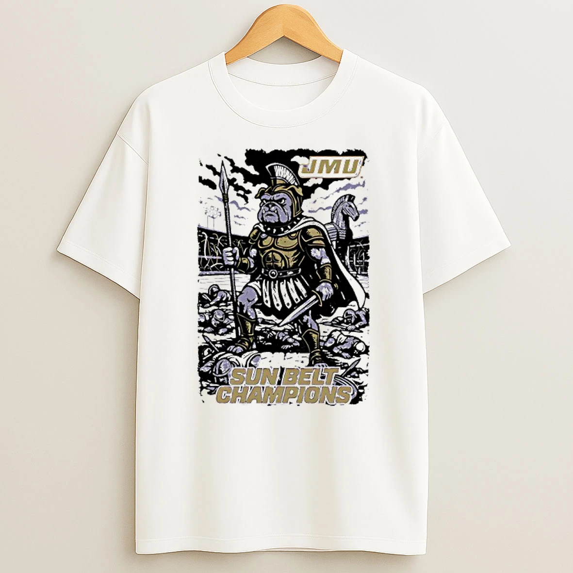 Jmu Football Sun Belt Champions T Shirt