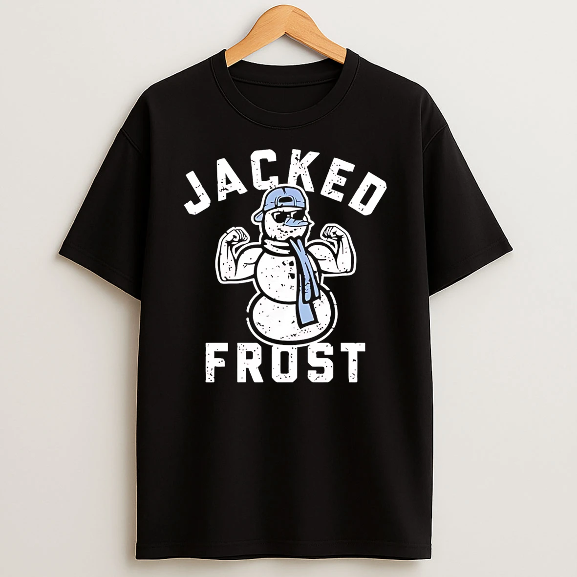 Jacked Frost Christmas Funny T Shirt