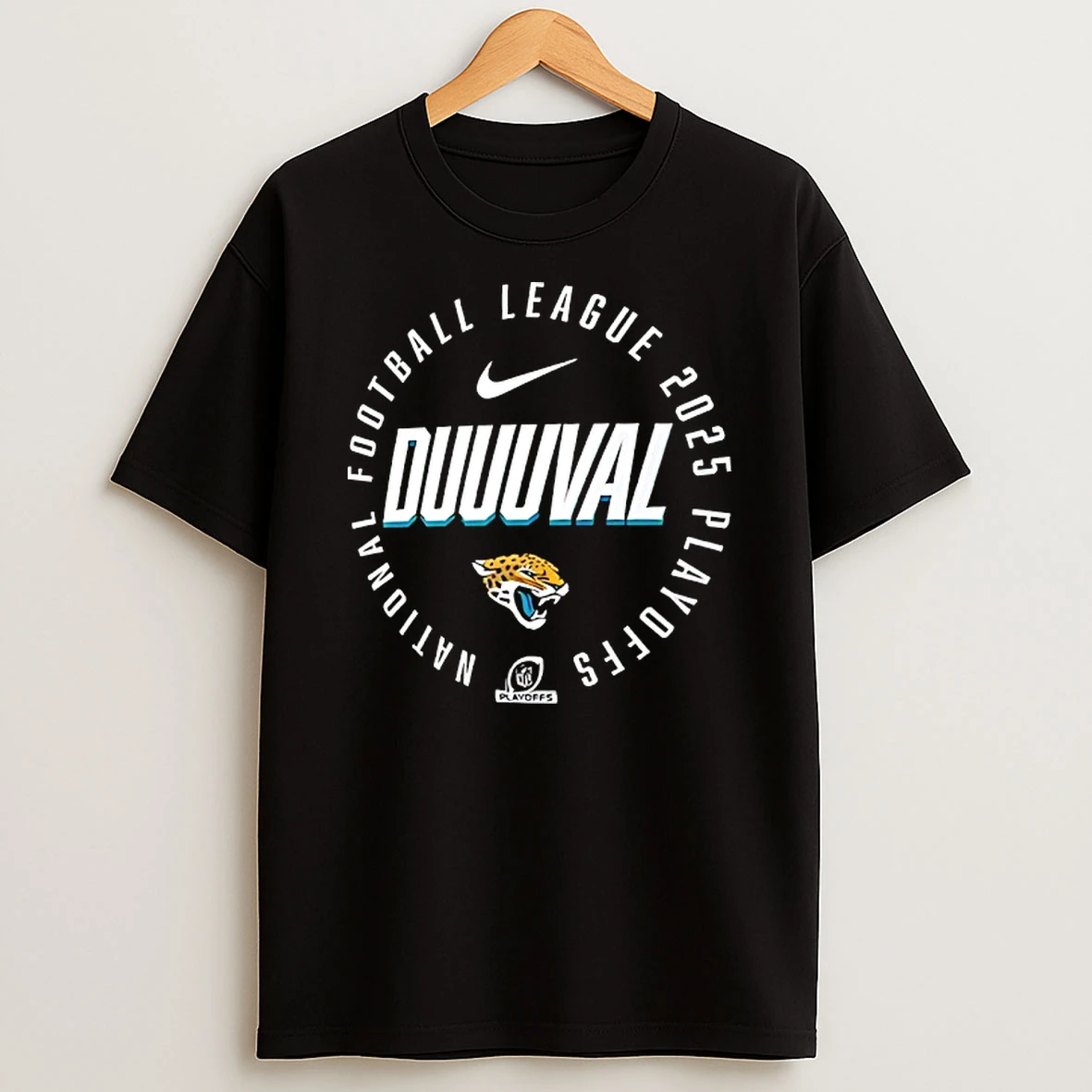 Jacksonville Jaguars 2025 Playoff Participant Highlight Receiver T Shirt
