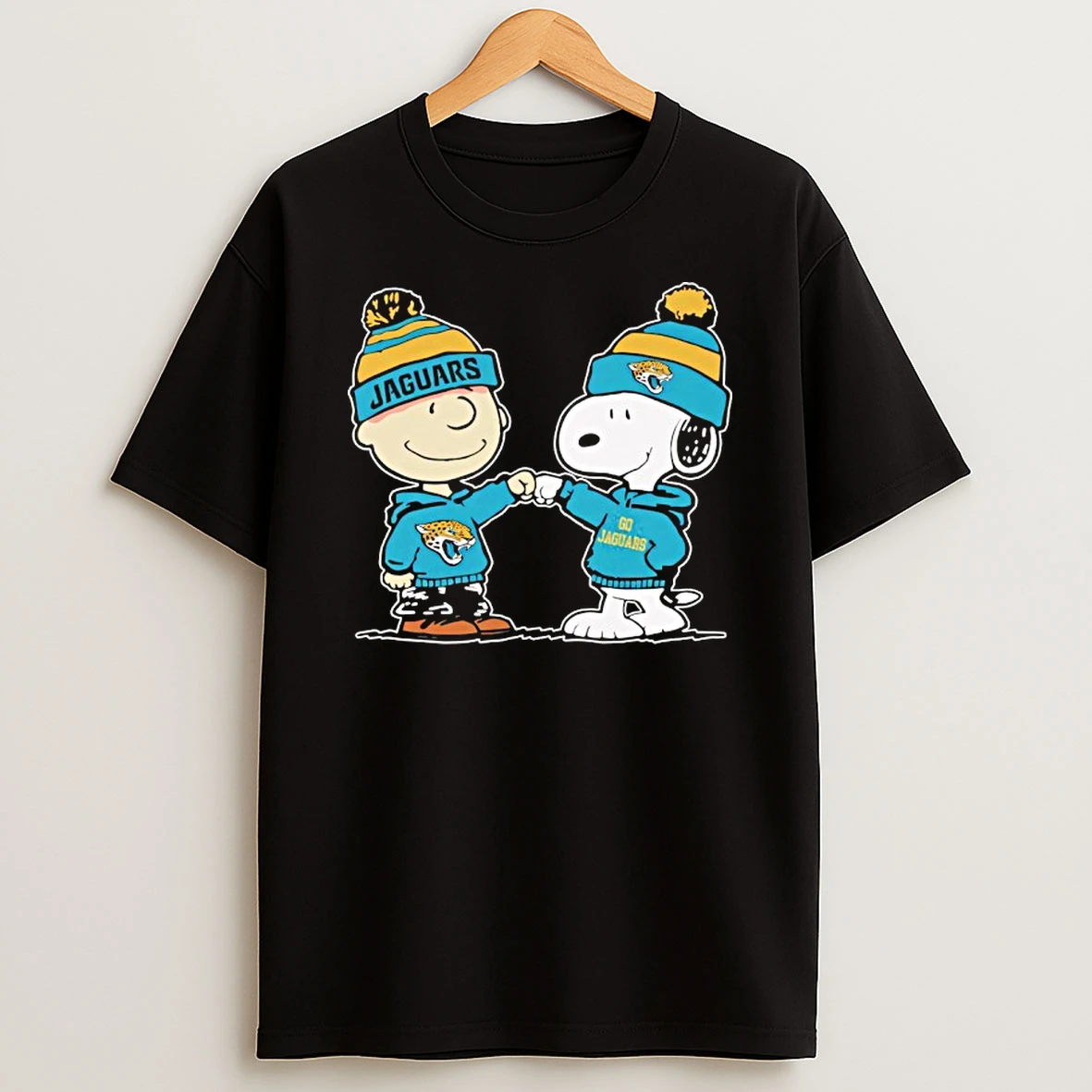 Jacksonville Jaguars Snoopy And Charlie Brown Best Friends T Shirt