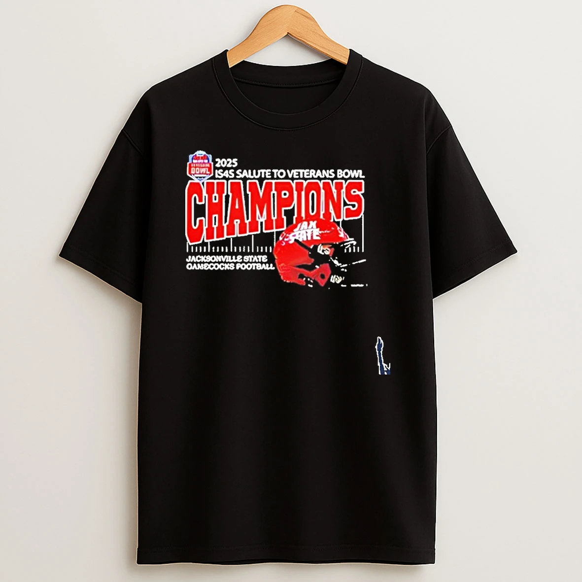 Jacksonville State 2025 Is4s Salute To Veterans Bowl Champions T Shirt