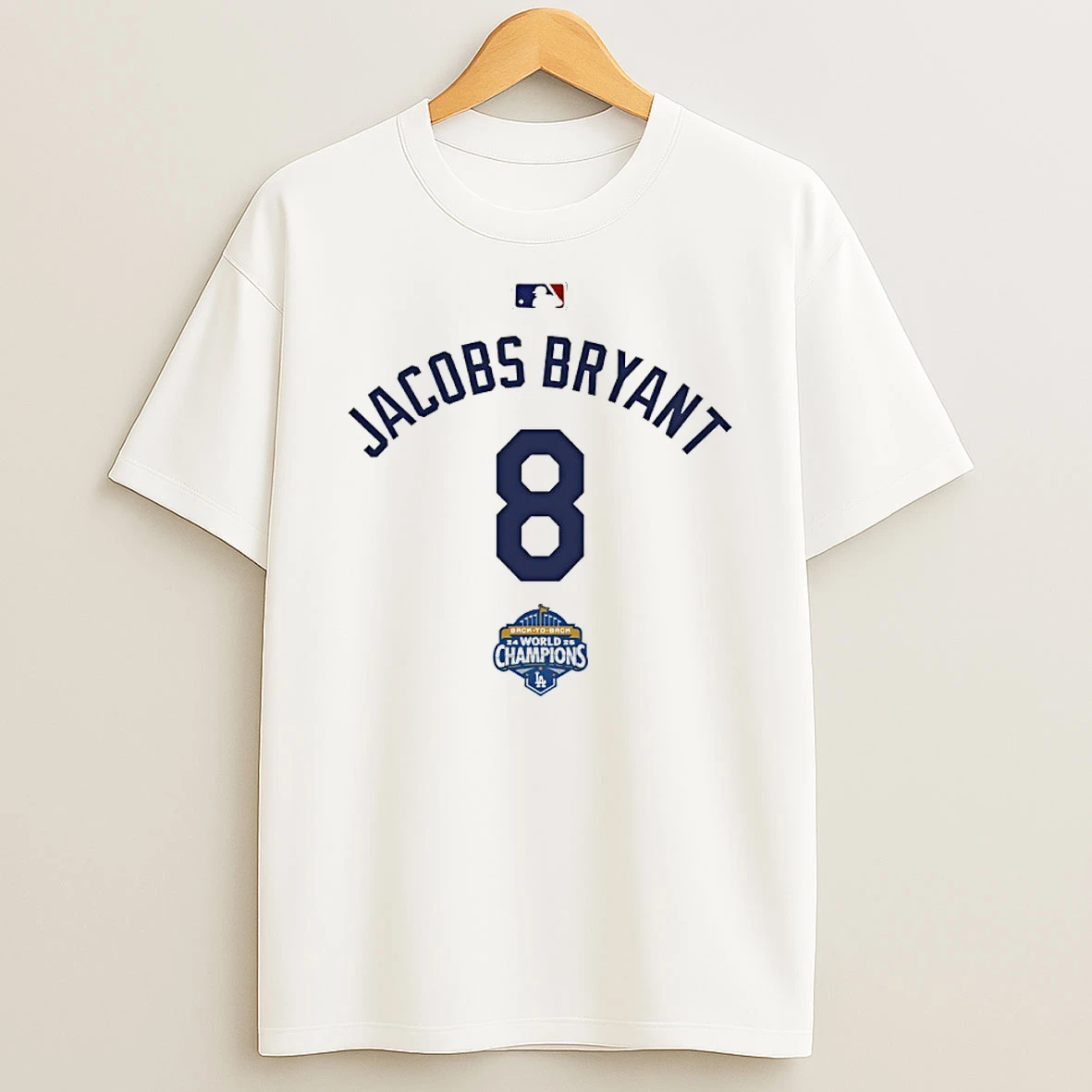 Jacobs Bryant 8 Back To Back Champs World Champions T Shirt