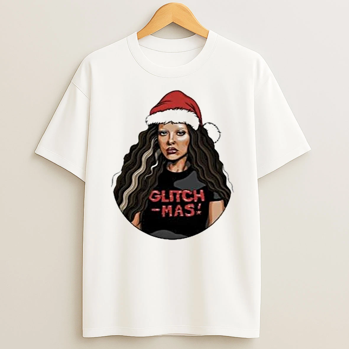 Jade Glitch Mas T Shirt