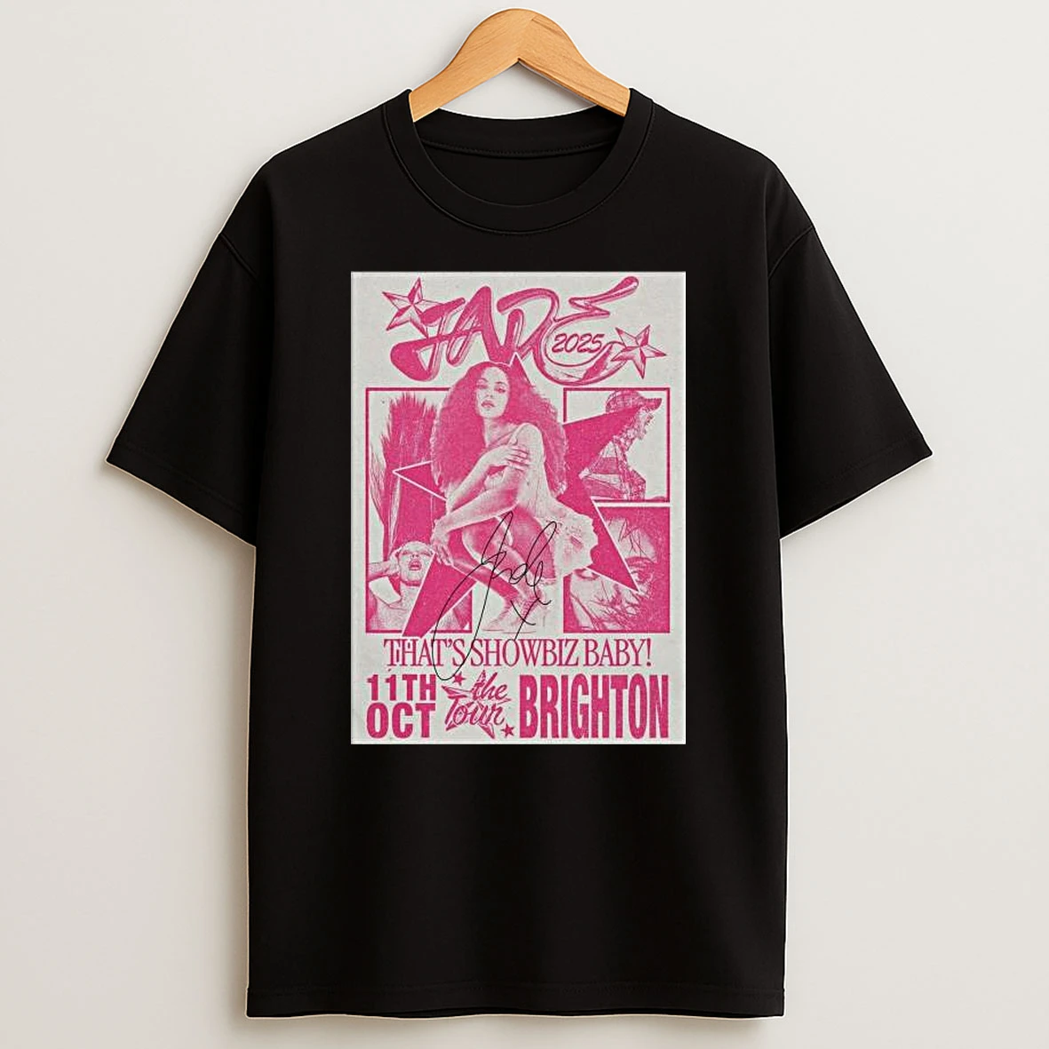 Jade Thats Showbiz Baby Tour In Brighton Oct 11 2025 T Shirt