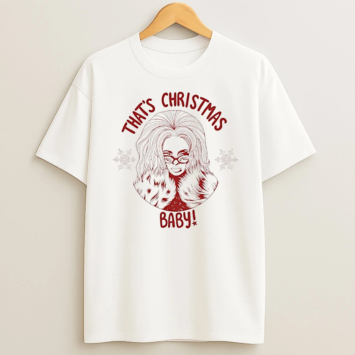 Jade Thats Christmas Baby Circle T Shirt