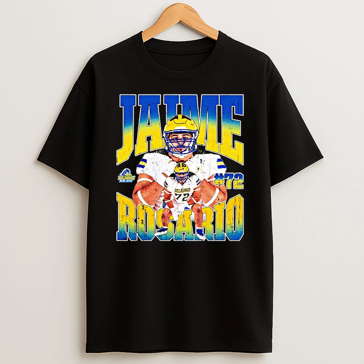 Jaime Rosario Delaware Ncaa Football T Shirt