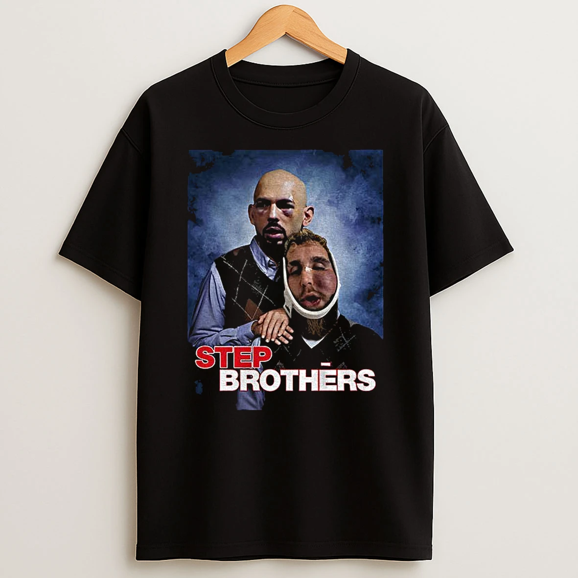 Jake Paul And Andrew Tate Injured Step Brothers Vintage Meme T Shirt