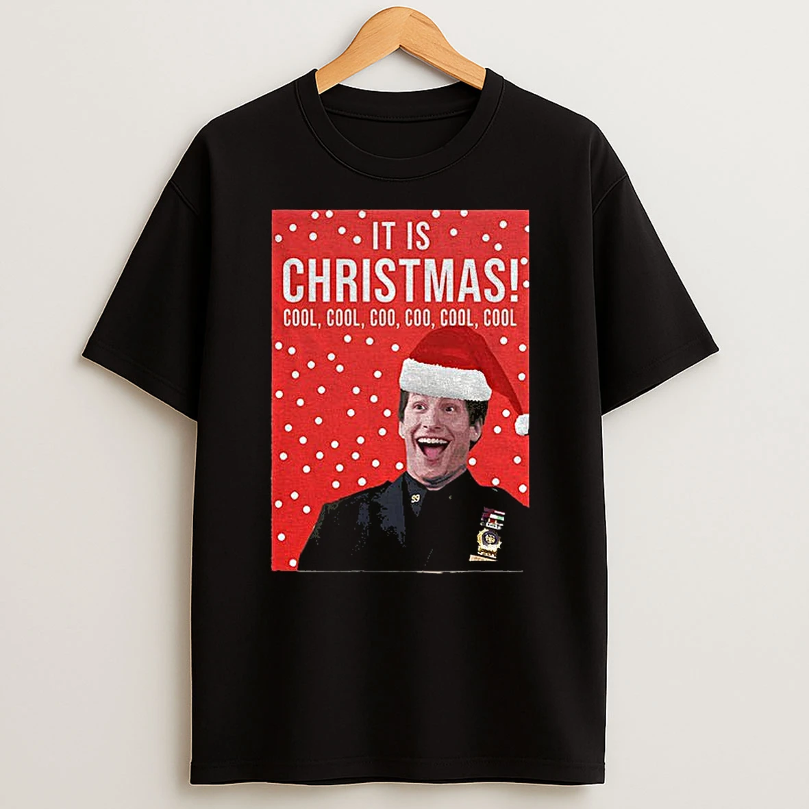Jake Peralta Christmas Cool Cool Coo Coo Cool Cool Peralta Christmas T Shirt