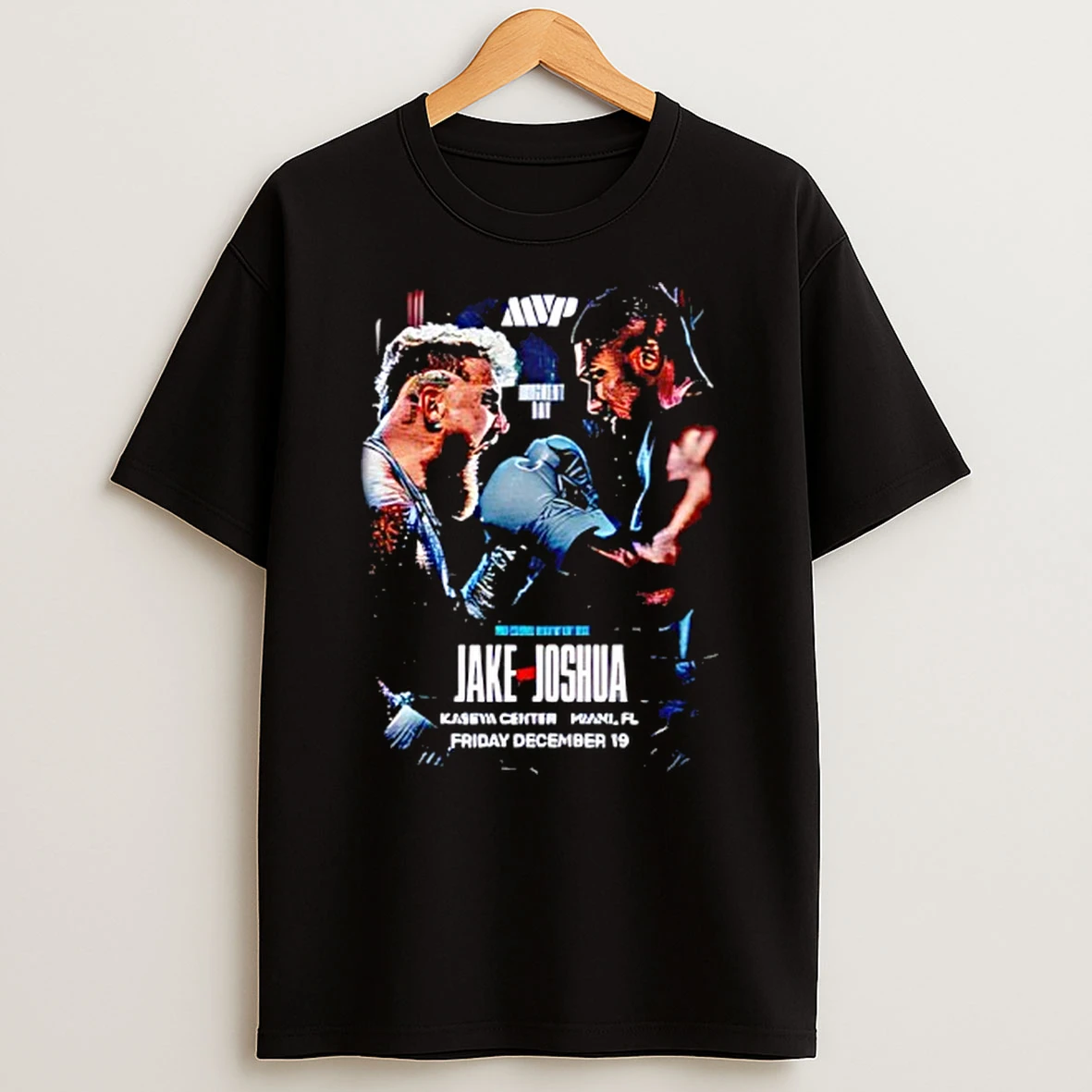 Jake Vs Joshua Kaseya Center Miami Fl 2025 T Shirt